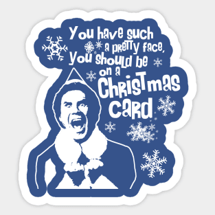 Buddy's Christmas Card Sticker